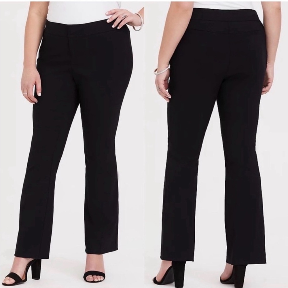Torrid Black Boot Cut Pants